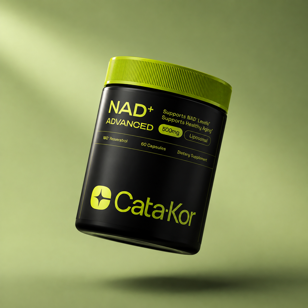 Cat-Kor: Suplemento dietetico,Apoya energía celular y envejecimiento saludable.